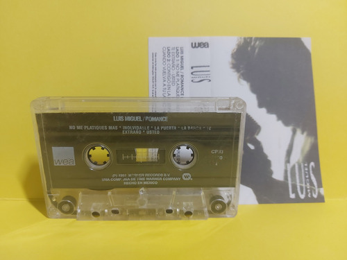 Luis Miguel - Romance (kct Orig. Portada Impresa)wea (Usado)