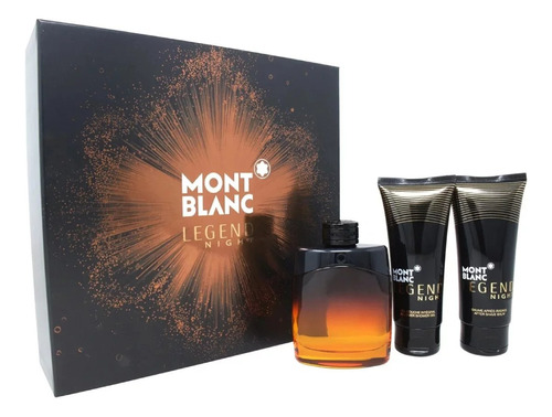 Estuche Perfume Montblanc Legend Night 100ml. Caballeros