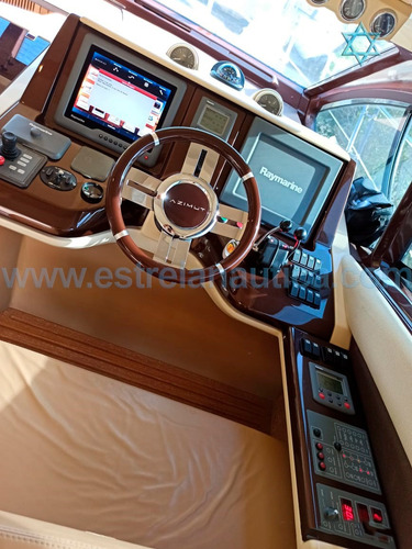 Imagem 9 de 15 de Lancha Azimut 48 Barco Iate N Ferretti Axtor Fairline