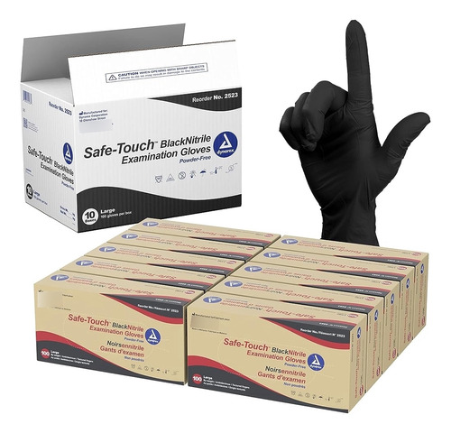 Guantes De Examen De Nitrilo Desechables Dynarx Safe-touch B