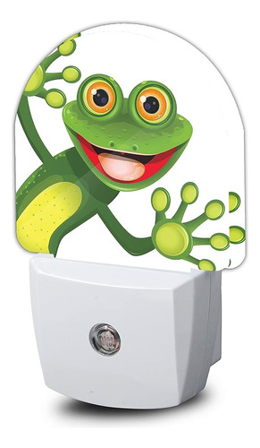 Aowula Frog Night Light, Funny Green Frog Con Luces Nocturna