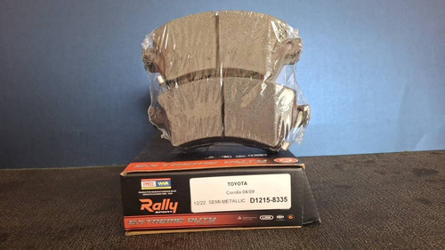 Pastillas De Frenos Semi Metalicas Marca Raly