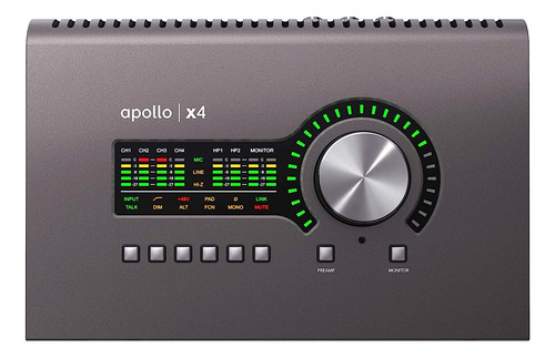 Interfaz De Audio Universal Apollo X4 Thunderbolt 3 (apx4)