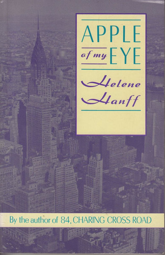 Helene Hanff Apple Of My Eye Original Ingles Nueva York 1996