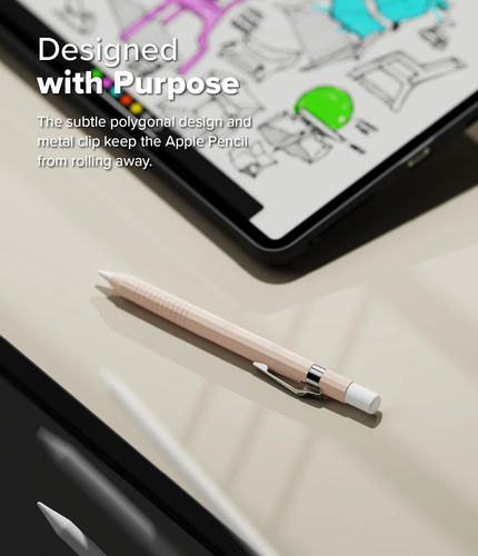 Case Ringke Silicone Para Apple Pencil Pro | Rosa Arena