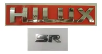 Comprar Emblemas Hilux + Sr Para Linha Toyota Hilux (kit 2 Peças)