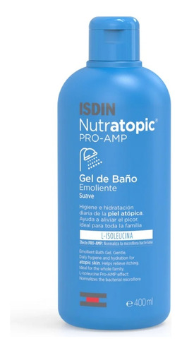 Isdin Nutratopic Pro-amp Gel De Baño Emoliente Piel Atópica