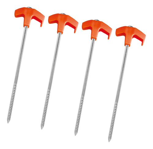 4x Estacas Atornilladas Para Tienda De Campaña, Estacas
