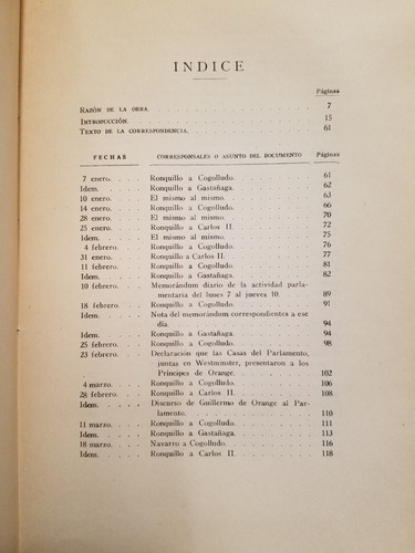 Correspondencia Entre Dos Embajadores - El Duque De Maura (Usado)