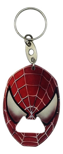 Llavero Destapador Máscara De Spiderman Hombre Araña Colecci