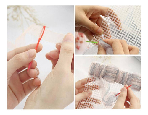 .. Tela De Malha De Plástico Em Branco Para Needle Deerlet