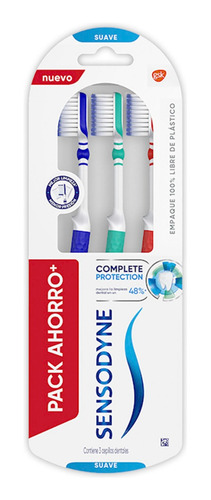 Sensodyne Complete Protection Cepillo Suave 3 Un.