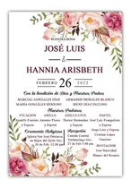 Comprar Invitaciones Digitales De Boda En Rosa