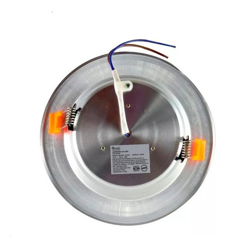 Empotrado Led Satinado 9w 3 En 1 Plafon O Bote De 8cm Color Marco Satinado, 3 En 1 (luz Fria, Neutra Y Calida)