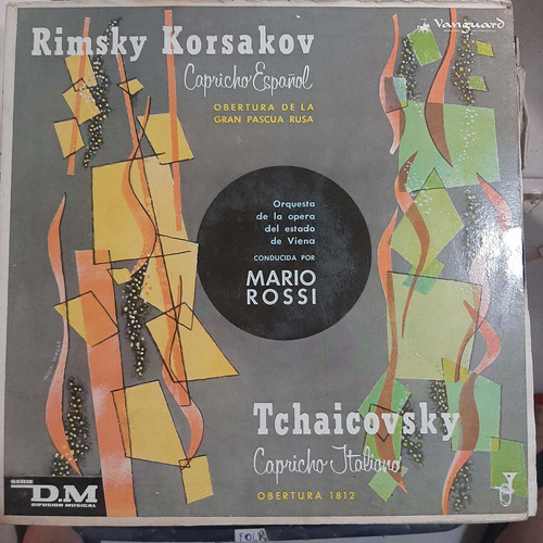 Vinilo Mario Rossi Orq Estado Viena Tchaicovsky Rimsky Cl2