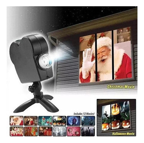 - Proyector De Luz Holográfica For Navidad Y Día, Color 220v