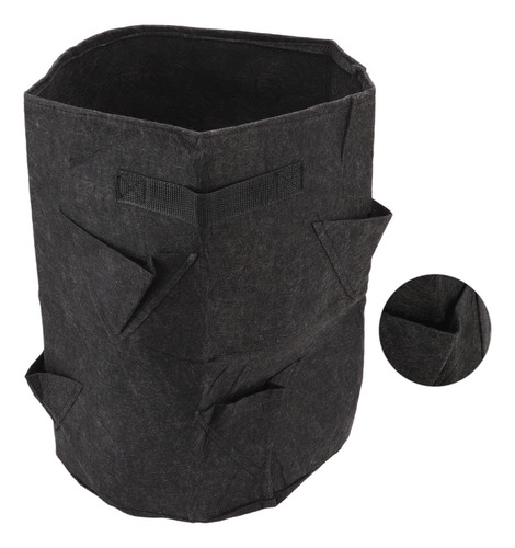 Bolsa Para Plantar Strawberry Grow, 8 Agujeros, Transpirable