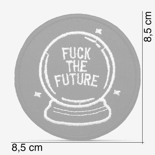 Imagem 2 de 2 de Patch Gang Bordado Termocolante Bola De Cristal