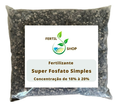 Fertilizante Super Fosfato Simples 10kg Adubo