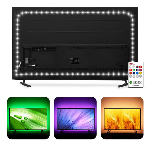 Hamlite - Retroiluminacin Led De Tv Alimentada Por Usb, 6500