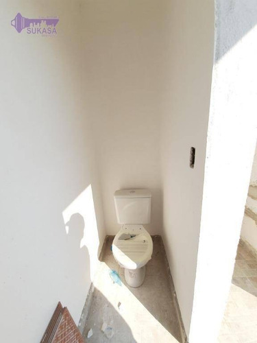 Cobertura Com 2 Dormitórios À Venda, 76 M² Por R$ 269.000,00 - Vila Curuçá - Santo André/sp - Co0470