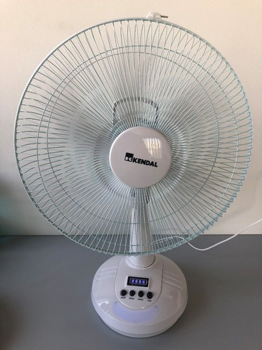 Ventilador Recargable Usb Kendal 16 Blanco