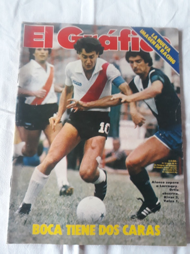 Revista El Grafico Nº 3204 Año 1981 - Alonso River - Boca