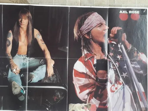 Revistas Pôsteres Guns N Roses Anos 90 : 3 Posters | MercadoLivre
