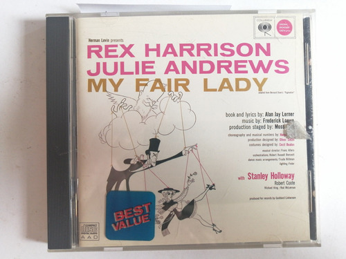 Rex Harrison My Fair Lady Cd 