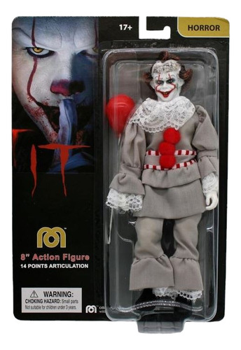 Figura Pennywise It (2017) Mego 20 Cm