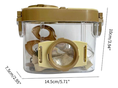 Kit De Juego Para Niños Para Atrapar Insectos, Caja De Obser