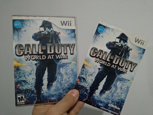Jogo Nitendo Wii Call Of Duty - World At War Completo - Eua (Usado)