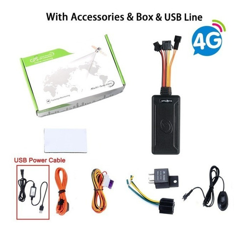 Imagen 2 de 5 de Gps Tracker 4g Para Auto Y Moto, Modelo Sinotrack St-906m