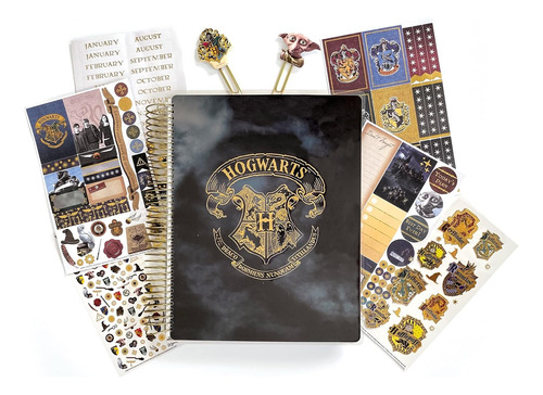 Pls0005 Harry Potter - Juego De Planificador De 12 Mese...