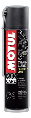 Lubricante Cadena Motos Motul Factory Line C4 Road 400cc 