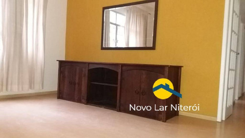 Imagem 3 de 15 de Excelente Apartamento Na Segunda Quadra Da Praia De Icaraí. - 106