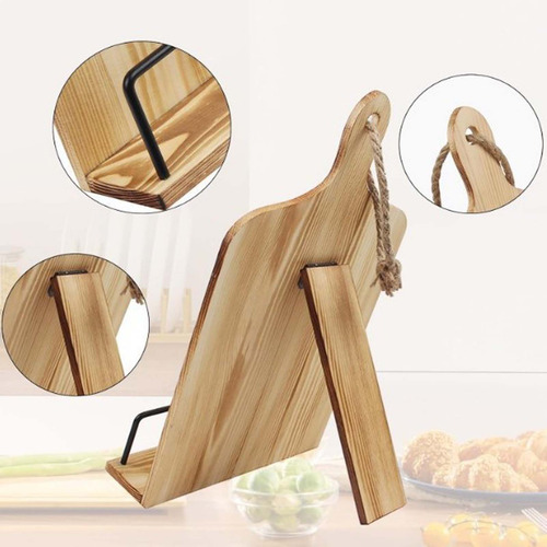 Rack De Receitas, Suporte De Menu De Bancada, Montado Na Par