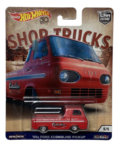 Hot Wheels Premium Shop Trucks ´60s Ford Econoline Pickup 