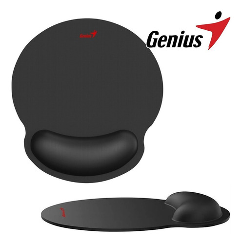 Mousepad Genius G-wmp 100 Con Reposamuñecas 25 X 23 Cm