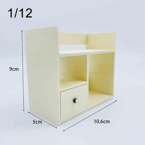 Gabinete En Miniatura Para Casa De Muñecas, Juego De