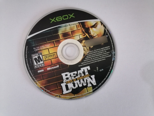 Beat Down Fists Of Vengeance Xbox Clásico (Usado)