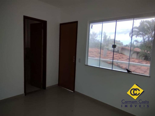Oportunidade!! Apartamento Cobertura Em Frente A Praia De Costazul Próximo De Comércio No Bairro Costazul - Rio Das Ostras/ Rj. - Co0048