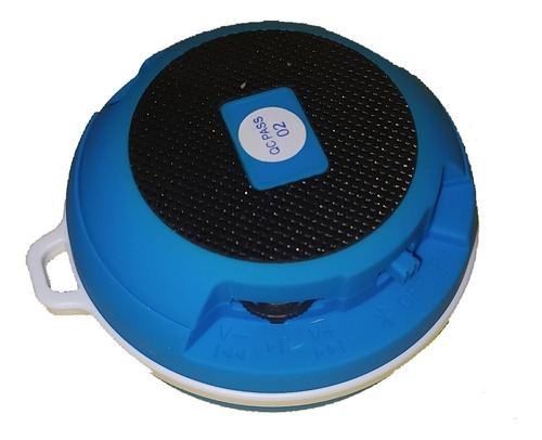 Bocina Bluetooth Pequeña Radio Micro Sd Auxiliar Recargable