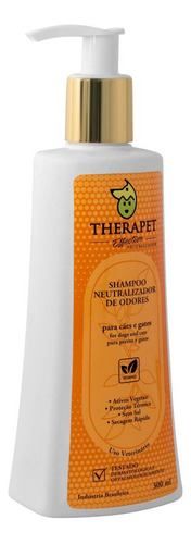 Shampoo Neutralizador De Odores Therapet Cães E Gatos 300ml