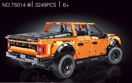Ford Raptor F-150 Com 3.249 Peças Modelo Grande 56cm - Tgl