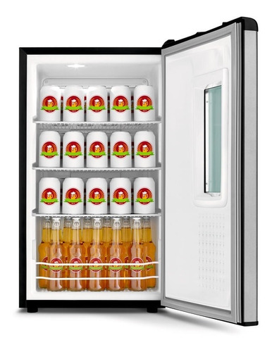 Imagen 5 de 9 de Cava Whirlpool Cervecera Beer Cooler Titanium 82l Wzd12btdim