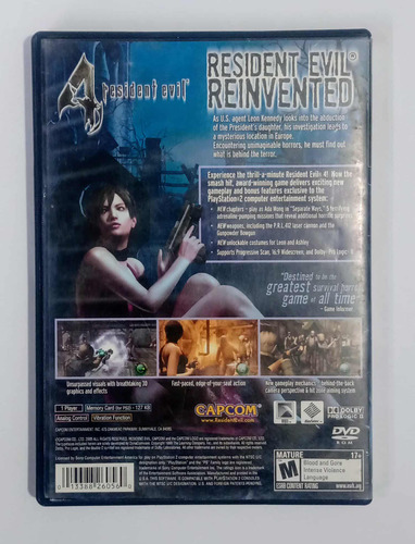 Resident Evil 4 Reinvented Ps2 Año 2005 Retromx (Usado)