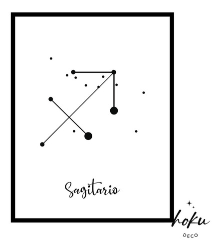 Cuadro 20x25 - Signos Del Zodíaco - Constelaciones - Aries