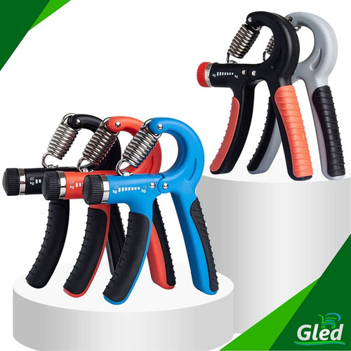 Imagem 5 de 9 de Hand Grip Mola Com Ajuste 10kg A 40kg