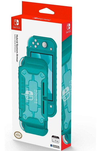 Switch Lite Hybrid System Armor - Carcasa Turquesa - Sniper